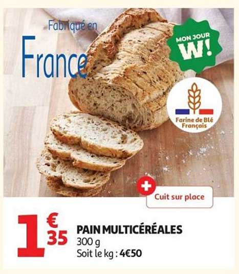 PAIN MULTICÉRÉALES