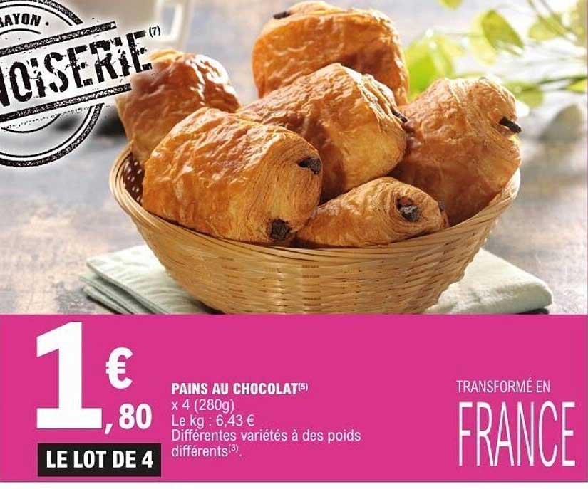 PAINS AU CHOCOLAT