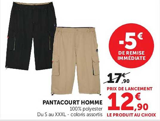 PANTACOURT HOMME
