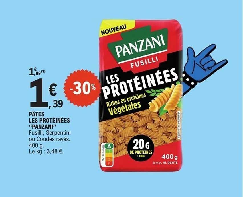 Panzani Les Protéinées
