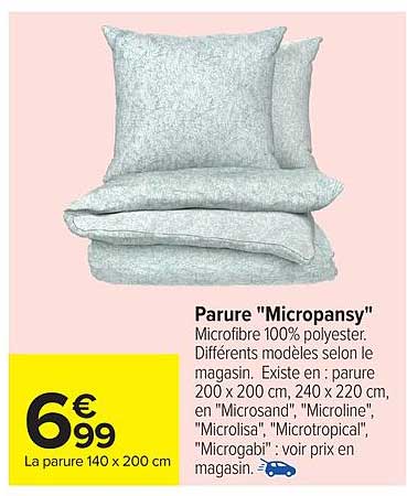 Parure "Micropansy