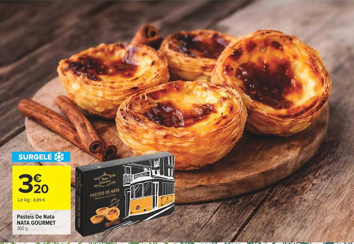 Pasteis De Nata NATA GOURMET