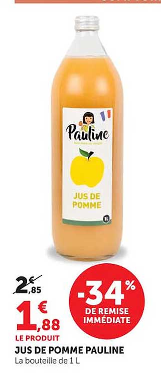 Pauline Jus de pomme
