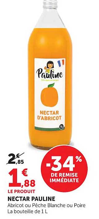 Pauline Nectar d'abricot