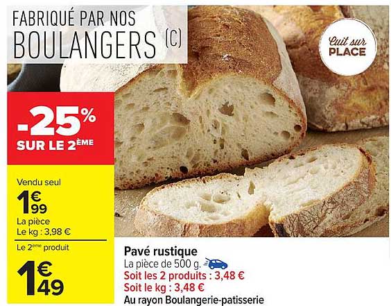 Pavé rustique