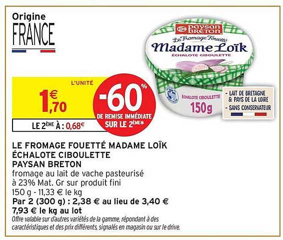 Paysan Breton Madame Loïk Échalote Ciboulette