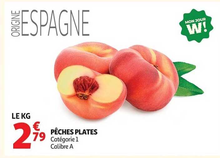 PÊCHES PLATES