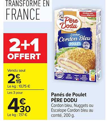 Père Dodu Cordon Bleu