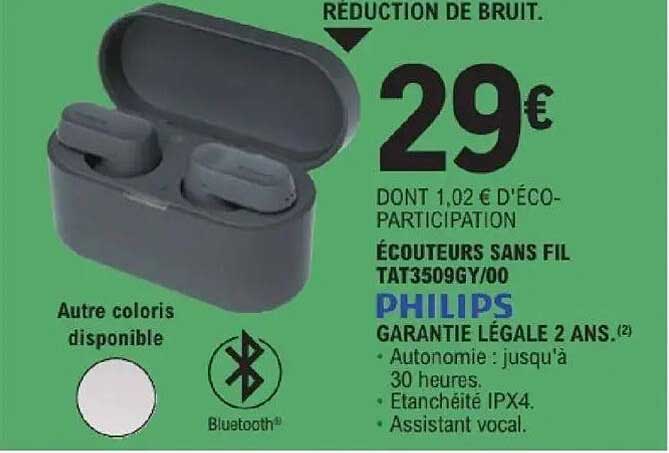 PHILIPS ÉCOUTEURS SANS FIL