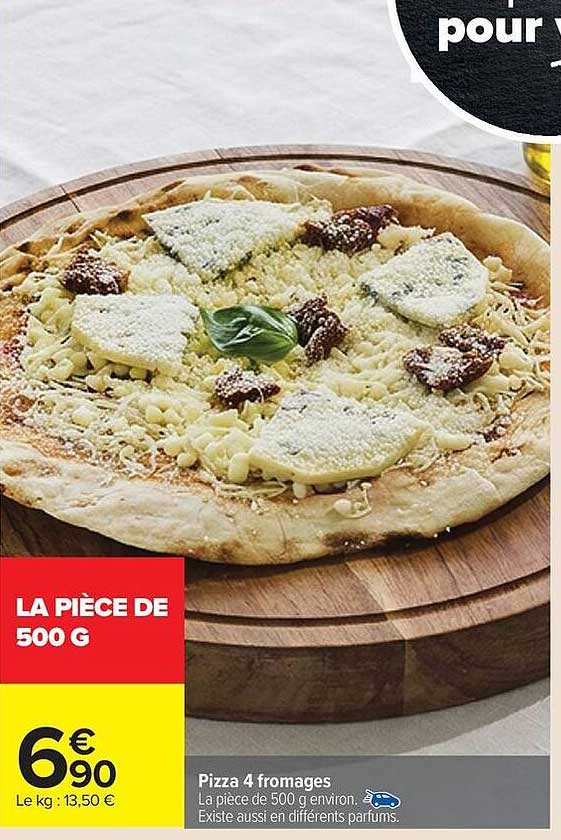 Pizza 4 fromages