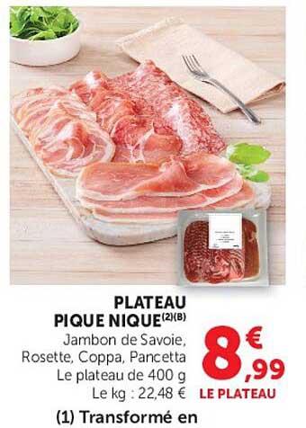 PLATEAU PIQUE NIQUE