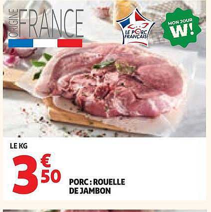 PORC : ROUELLE DE JAMBON