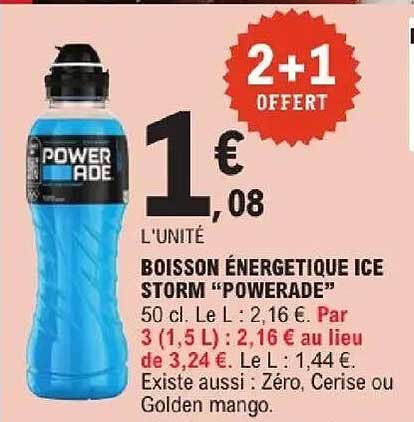 Powerade Ice Storm
