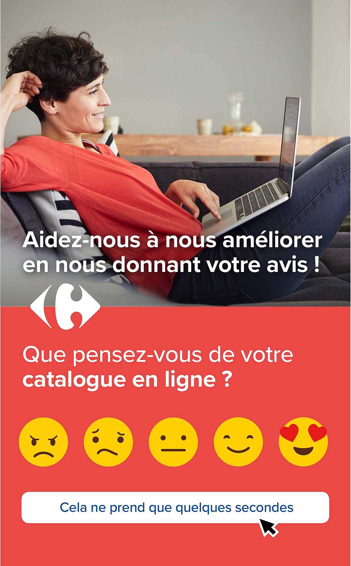 Que pensez-vous de votre catalogue en ligne ?