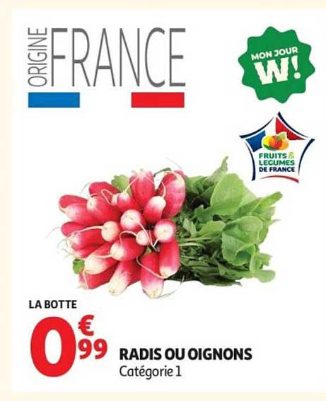 RADIS OU OIGNONS