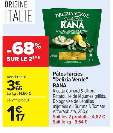RANA Delizia Verde