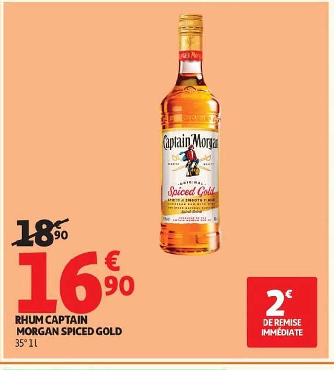 Rhum Captain Morgan Spiced Gold