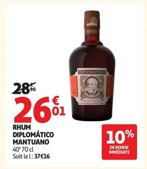 RHUM DIPLOMÁTICO MANTUANO