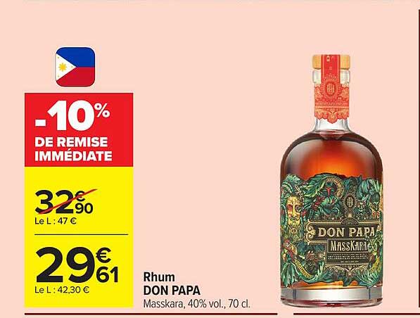 Rhum DON PAPA
