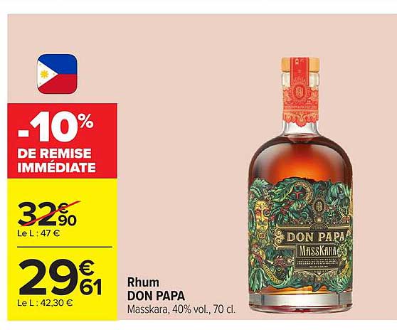 Rhum DON PAPA