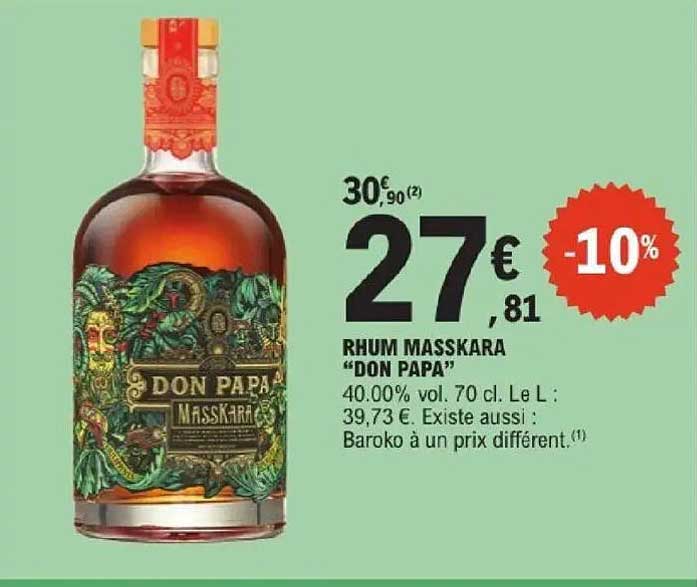 Rhum Masskara "Don Papa