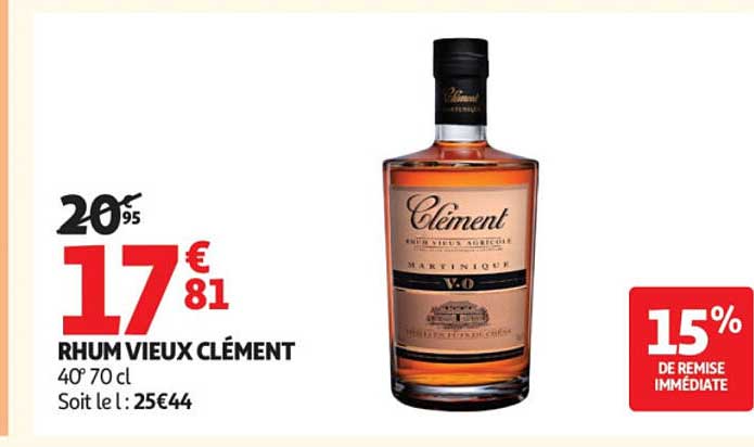 Rhum Vieux Clément