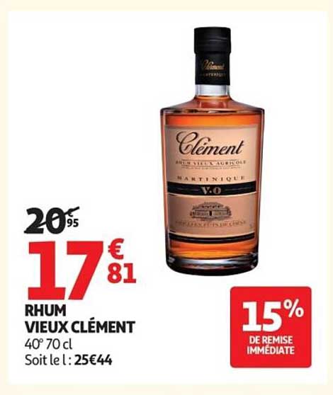 Rhum Vieux Clément