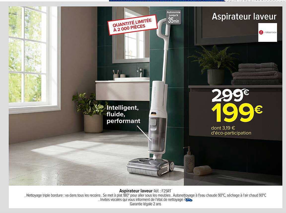 roborock Aspirateur laveur