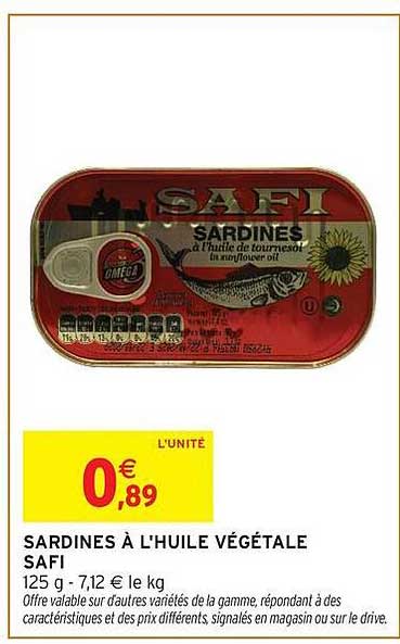 SAFI SARDINES