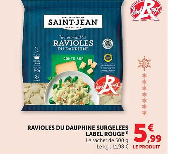 SAINT-JEAN RAVIOLES DU DAUPHINE