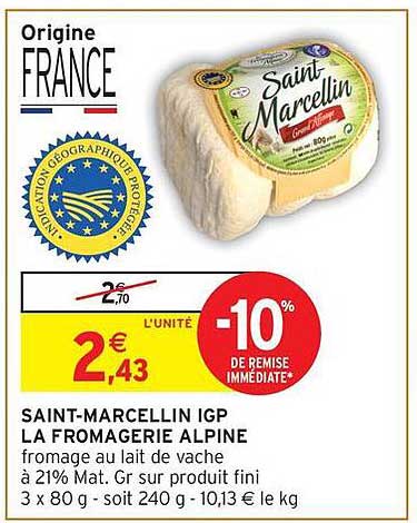 Saint-Marcellin IGP