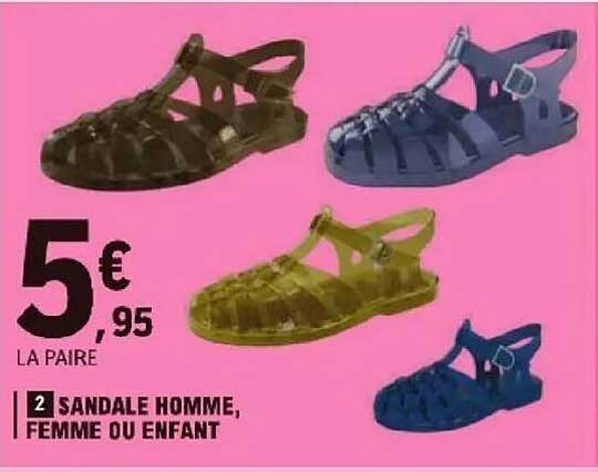 SANDALE HOMME, FEMME OU ENFANT