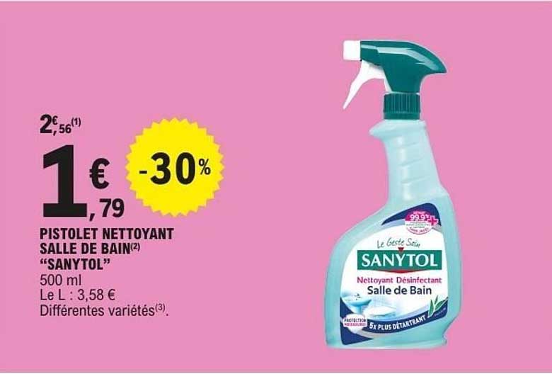 SANYTOL Nettoyant Désinfectant Salle de Bain