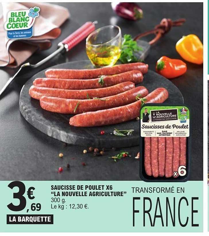 Saucisse de Poulet x6