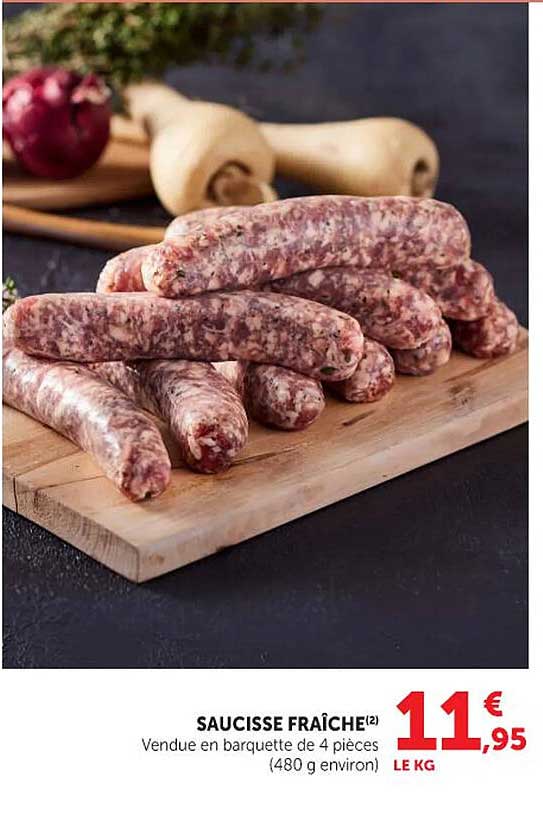 SAUCISSE FRAÎCHE