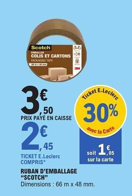 Scotch Ruban d'emballage