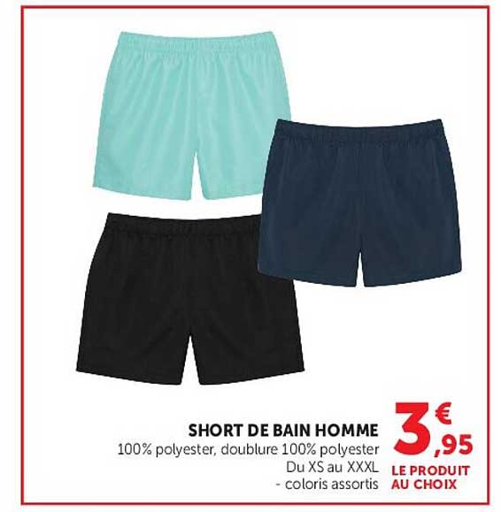 SHORT DE BAIN HOMME