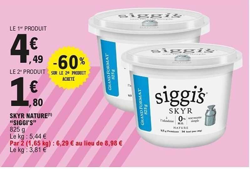 siggi's SKYR NATURE