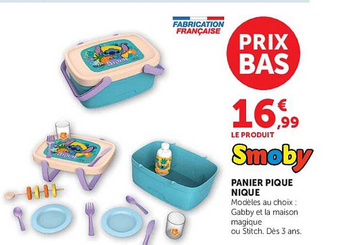 Smoby PANIER PIQUE NIQUE