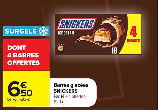 SNICKERS ICE CREAM