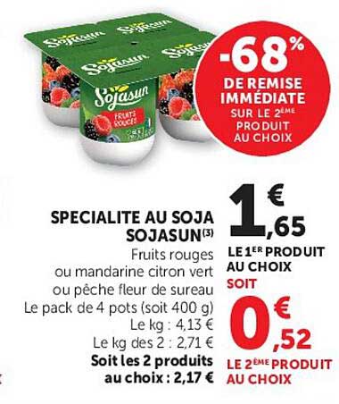 Sojasun Spécialité au soja