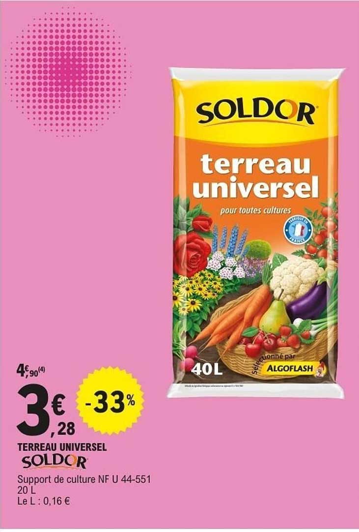 SOLDOR terreau universel
