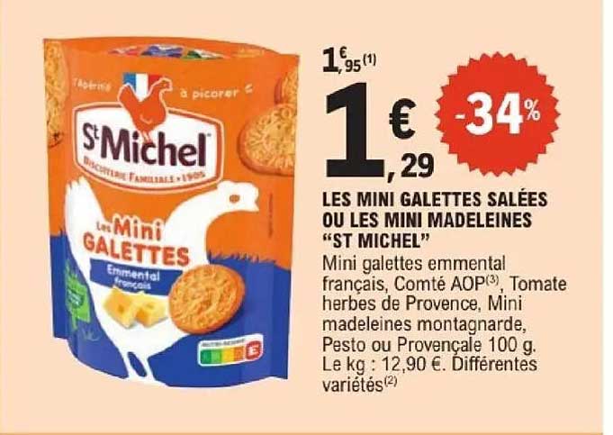 St Michel Les Mini Galettes