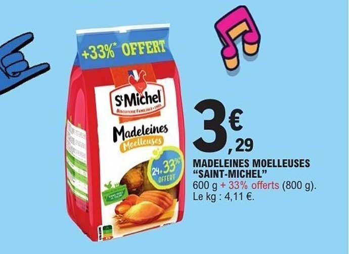 St Michel Madeleines