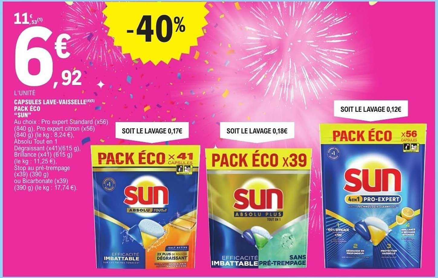 SUN PACK ÉCO