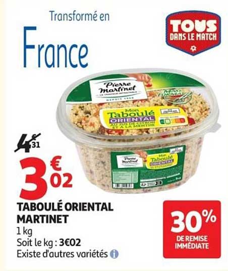 Taboulé Oriental Martinet