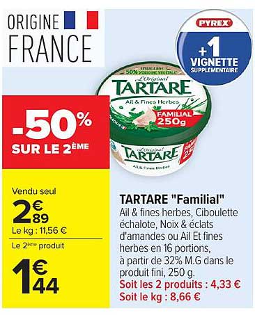 TARTARE Familial