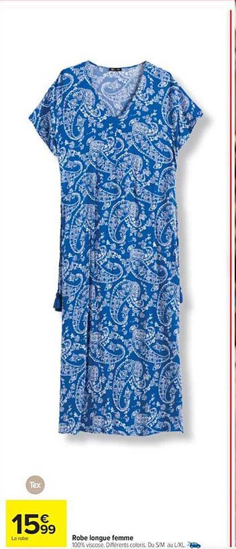 Tex Robe longue femme