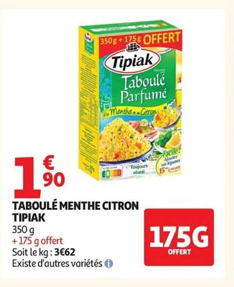 Tipiak Taboulé Parfumé