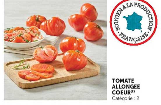 TOMATE ALLONGEE COEUR
